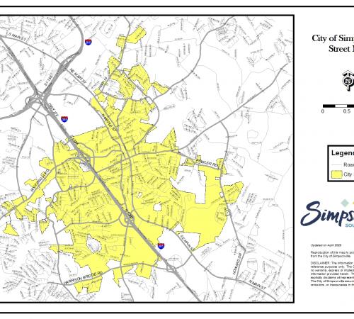 Simpsonville Sc On Map Maps | Simpsonville South Carolina