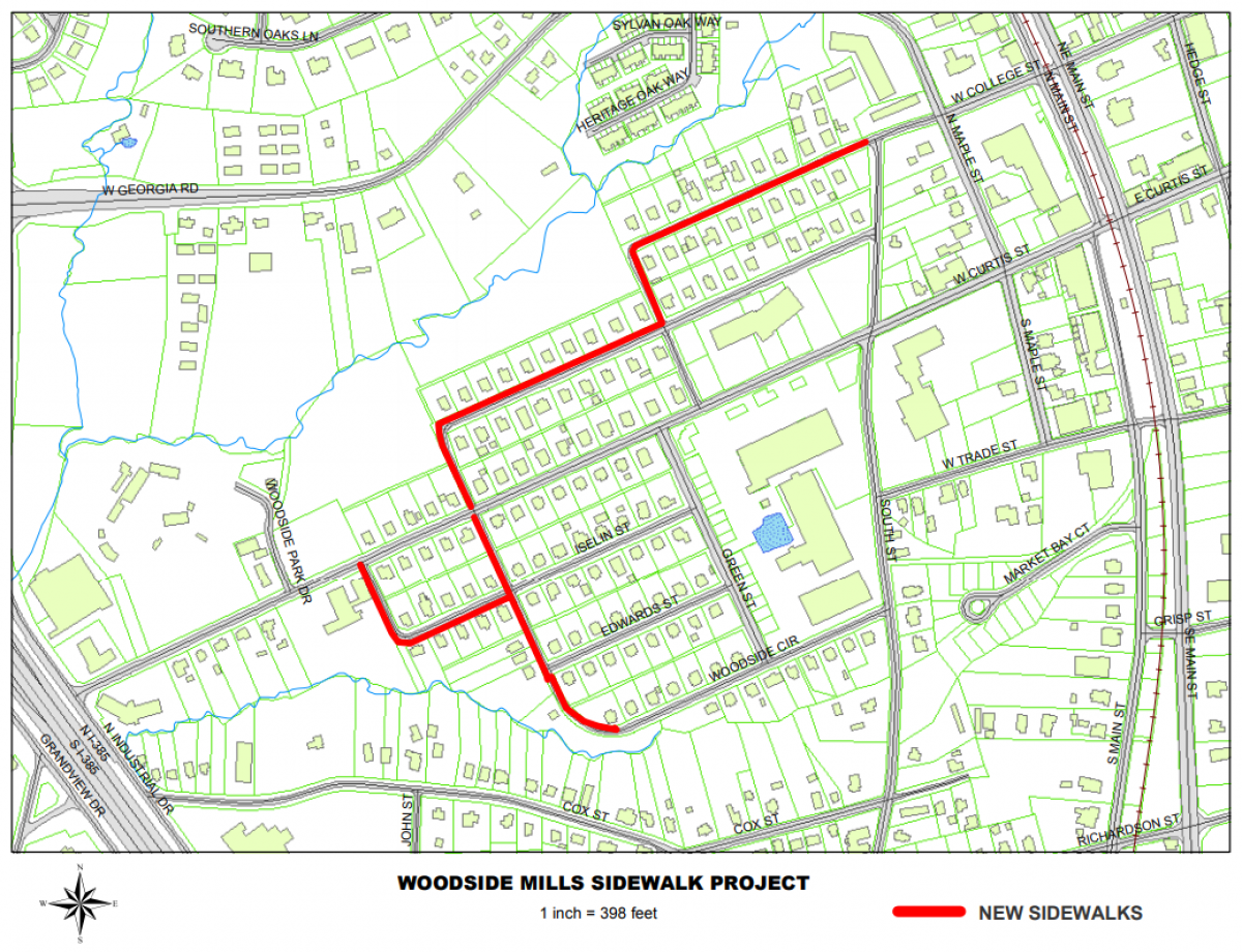 Zoning Map  Simpsonville South Carolina